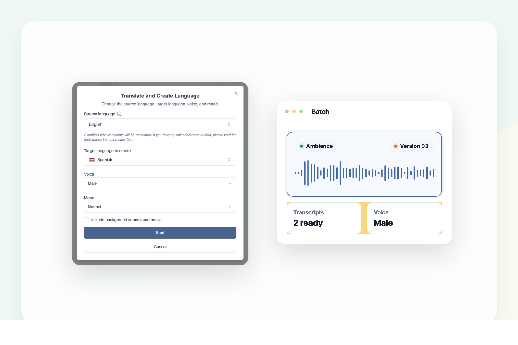 AI Audio Translate