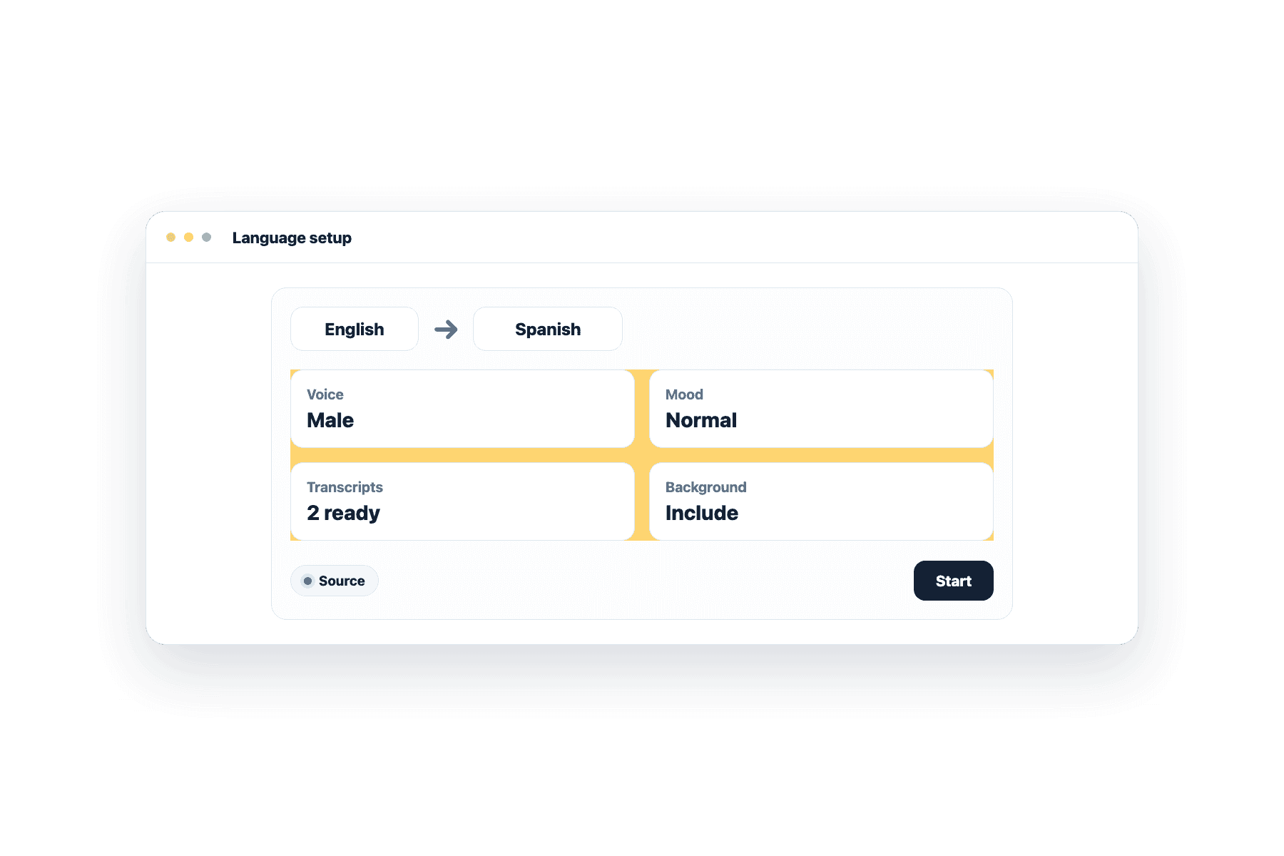 Translate complete tours